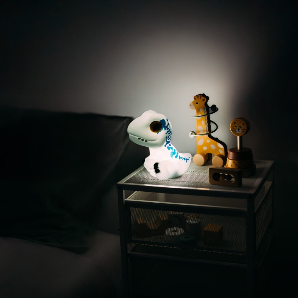 Grupo Erik Jurassic Park - Squishy Blue Table lamp - Multicolours